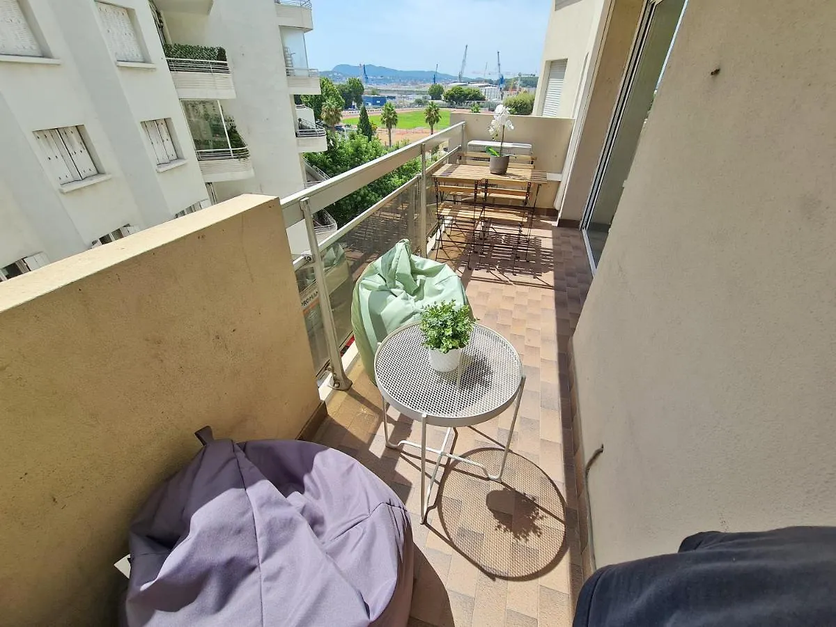 Apartment Gregbnb - T2 Pleine Ville - Climatise - Balcon - 1 Toulon
